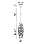 Eurofase - 28379-011 - Lozzo 6" Pendant by Eurofase - Image 2
