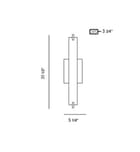 Eurofase - Zuma 5.25" Wall Sconce by Eurofase - Image 2