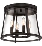 Eurofase - 42724-018 - Daulle 14" Outdoor Flush Mount by Eurofase