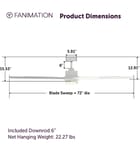 Fanimation - Pendry Outdoor Ceiling Fan by Fanimation - Image 11