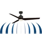 Fanimation - FPD8514MWW-60KW-LK - TriAire Custom 60" Ceiling Fan by Fanimation - Image 2