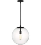 Visual Comfort Studio - Leo - Hanging Globe 14" Pendant by Visual Comfort Studio
