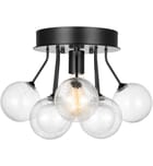 Visual Comfort Studio - 7714301-112 - Bronzeville 15" Semi-Flush Mount by Visual Comfort Studio