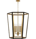 Visual Comfort Studio - AC1106MBKBBS - Curt 26.625" Chandelier by Visual Comfort Studio