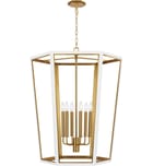 Visual Comfort Studio - AC1106MWTBBS - Curt 26.625" Chandelier by Visual Comfort Studio