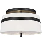 Visual Comfort Studio - AH by Alexa Hampton - Cordtlandt 14" Semi-Flush by Visual Comfort Studio - Image 3