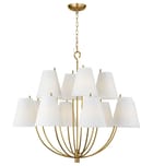 Visual Comfort Studio - CC18412BBS - Marina 40-inch Chandelier by Visual Comfort Studio