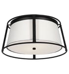 Visual Comfort Studio - DJF1002MBK - Cortes 13.5-inch Flush Mount by Visual Comfort Studio