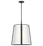 Visual Comfort Studio - DJP1002MBK - Cortes 18-inch Pendant by Visual Comfort Studio