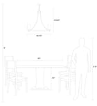 Visual Comfort Studio - F3137/10DWK/SGM - Angelo 48.13" Chandelier by Visual Comfort Studio - Image 2