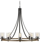 Visual Comfort Studio - F3137/10DWK/SGM - Angelo 48.13" Chandelier by Visual Comfort Studio - Image 3