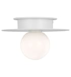 Visual Comfort Studio - KF1001MWT - Nodes 8-inch Flush Mount by Visual Comfort Studio - Image 2