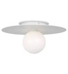 Visual Comfort Studio - KF1011MWT - Nodes 14-inch Flush Mount by Visual Comfort Studio
