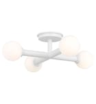 Visual Comfort Studio - KF1034MWT - Nodes 18-inch Semi-Flush Mount by Visual Comfort Studio - Image 6