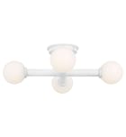 Visual Comfort Studio - KF1034MWT - Nodes 18-inch Semi-Flush Mount by Visual Comfort Studio - Image 7