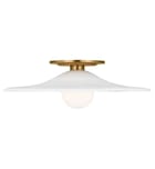 Visual Comfort Studio - KSF1121BBS - Endicott 16-inch Flush Mount by Visual Comfort Studio