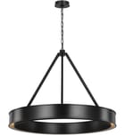 Visual Comfort Studio - LC1221AI-L1 - Leonard 36" Chandelier by Visual Comfort Studio - Image 4