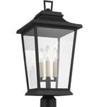 Visual Comfort Studio - OL15407TXB - Warren 3 Light Outdoor Post Lantern by Visual Comfort Studio - Image 3
