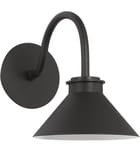 Visual Comfort Studio - SLO1001TXB-L1 - Modern Barn Light 10.5" Outdoor Wall Sconce by Visual Comfort Studio - Image 7