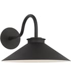 Visual Comfort Studio - SLO1021TXB-L1 - Modern Barn Light 15" Outdoor Wall Sconce by Visual Comfort Studio - Image 2