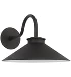 Visual Comfort Studio - SLO1021TXB-L1 - Modern Barn Light 15" Outdoor Wall Sconce by Visual Comfort Studio - Image 3