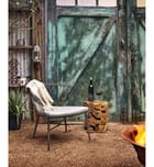 Four Hands - Teak 15.75" Outdoor Stool by Four Hands - Image 2
