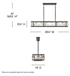 Fredrick Ramond - Jolie 45.25" Chandelier by Fredrick Ramond - Image 2