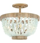Fredrick Ramond - Dune 16" Semi-Flush Mount by Fredrick Ramond