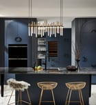 Fredrick Ramond - FR30705BLK - Echo 38.75" Chandelier by Fredrick Ramond - Image 4