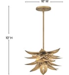 Fredrick Ramond - Agave 16" Pendant by Fredrick Ramond - Image 3