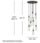 Fredrick Ramond - Cosette 19.75" Pendant by Fredrick Ramond - Image 5