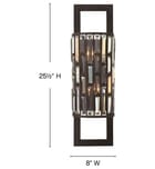 Fredrick Ramond - Gemma 25.5" Wall Sconce by Fredrick Ramond - Image 2