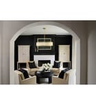 Fredrick Ramond - FR41506PI - Estie 38" Pendant by Fredrick Ramond