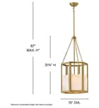 Fredrick Ramond - FR41537LCB - Veleta 31.75-Inch Pendant by Fredrick Ramond - Image 2