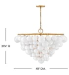 Fredrick Ramond - FR41568DA - Marabel 48" Chandelier by Fredrick Ramond - Image 13
