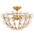 Fredrick Ramond - FR41633DA - Azalea 20.25-Inch Semi-Flush Mount by Fredrick Ramond