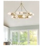 Fredrick Ramond - FR41905LCB - Selene 48" Chandelier by Fredrick Ramond - Image 12