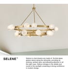Fredrick Ramond - FR41906LCB - Selene 55" Chandelier by Fredrick Ramond - Image 13