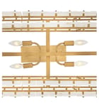 Fredrick Ramond - FR47756BNG - Simone 48-Inch Chandelier by Fredrick Ramond - Image 9