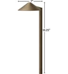 Hinkley Lighting - 16012MZ-LL - Hardy Island 18.25" Outdoor Path Light by Hinkley Lighting - Image 11