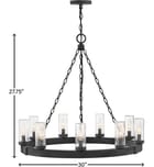 Hinkley Lighting - 29208BK-LV - Sawyer 30" Outdoor Pendant by Hinkley Lighting - Image 8
