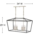 Hinkley Lighting - Stinson 34" Chandelier by Hinkley Lighting - Image 2