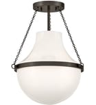 Hinkley Lighting - Collins 18.25-Inch Semi-Flush Mount by Hinkley Lighting