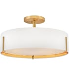 Hinkley Lighting - 47573LCB - Halle 19.5" Semi-Flush Mount by Hinkley Lighting