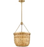 Hinkley Lighting - 48427LCB-NAT - Sanibel 22.5-Inch Pendant by Hinkley Lighting