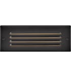 Hinkley Lighting - 55335SSB - Dash Louvered 8.75-Inch Outdoor Step Light by Hinkley Lighting