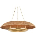 Hudson Valley - 2348-VGL - Oaklyn 48" Chandelier by Hudson Valley