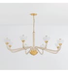 Hudson Valley - 3308-AGB - St. Lawrence 61.75" Chandelier by Hudson Valley - Image 3