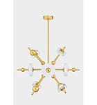 Hudson Valley - 8132-AGB - Maynard 32" Chandelier by Hudson Valley - Image 5