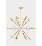 Hudson Valley - 8145-AGB - Maynard 44.5" Chandelier by Hudson Valley - Image 2
